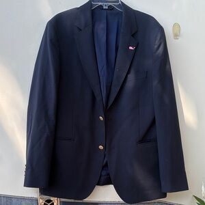 Vineyard Vines Navy Blazer with Gold Buttons
